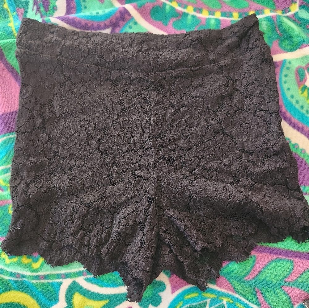 Free People lace shorts